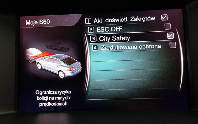 Volvo S60 cena 79899 przebieg: 136000, rok produkcji 2017 z Kraśnik małe 781